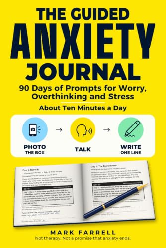 Cover of The Guided Anxiety Journal